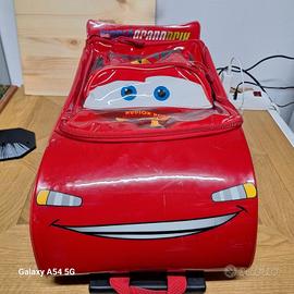valigia di cars saetta