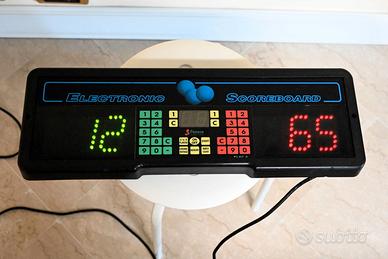 SEGNAPUNTI ELETTRONICO PER 6 GIOCATORI BILIARDO