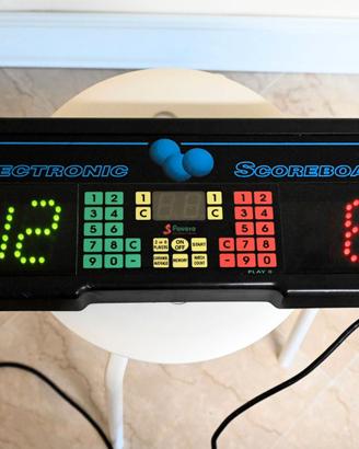 SEGNAPUNTI ELETTRONICO PER 6 GIOCATORI BILIARDO