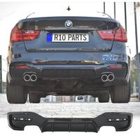 DIFFUSORE BMW F34 GT LOOK M PERFORMANCE NERO LUCID