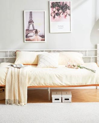 struttura letto divano ferro battuto 