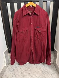 Giacca camicia Carrera bordeaux XL