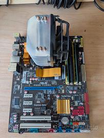 Intel Core 2 Duo E8400 + 6gb DDR2 + Asus P5QDturbo