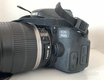 Canon EOS 760d corpo macchina