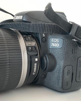 Canon EOS 760d corpo macchina