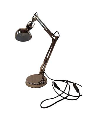 Lampada vintage in metallo cromato anni 70'