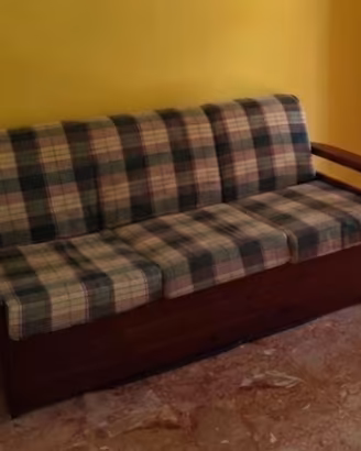 Divano letto con materasso