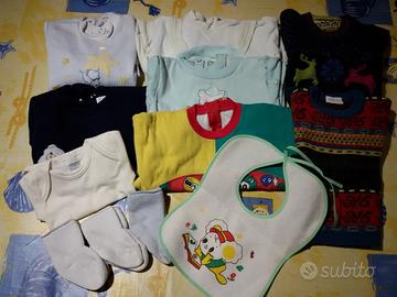 Abbigliamento bimbo 3/6/9 mesi 