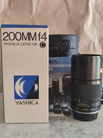 Obiettivo Yashica 200 mm f4