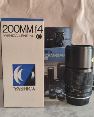 Obiettivo Yashica 200 mm f4