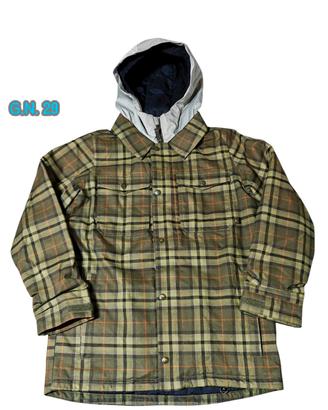 BURTON giacca cappuccio neve montagna trekking XL 