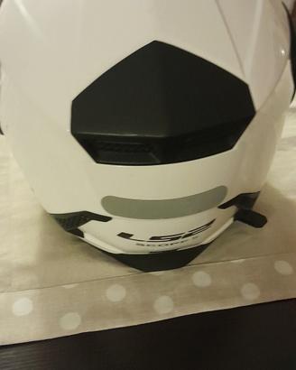 casco modulare taglia S bianco