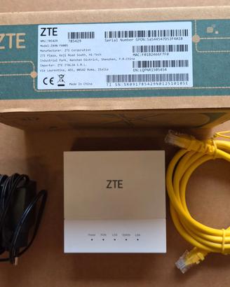 NEW ONT ZTE F6005 GPON 2,5 GBps,
