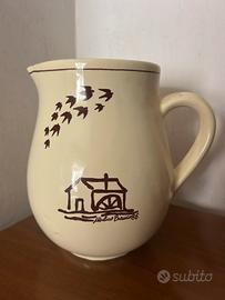 Brocca Mulino Bianco 1986 - ceramica vintage