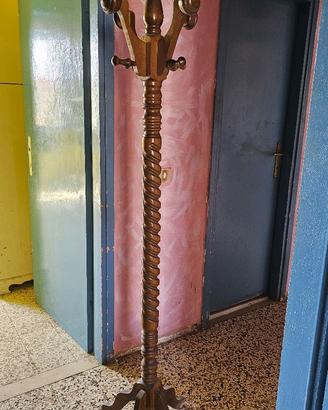 appendi abiti in legno massello