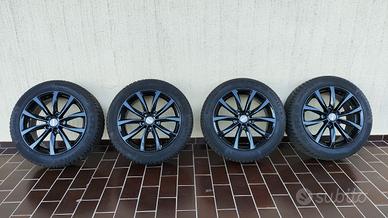 Cerchi 7x17 ET48 5x112 pneumatici 205/55R17 M+S
