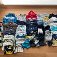 Lotto vestiti bambino 18/24 - 24/30 mesi cm 86/92