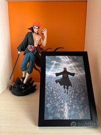 Pain (Naruto) - Action Figure e quadretto