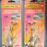 Effetto Turbo Sound e coprifili cromati Tuning