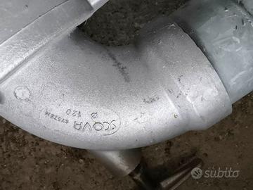 valvola e tubo gomma irrigazione agricola