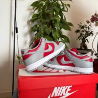 Nike Dunk Low - varsity Red/silver-white
