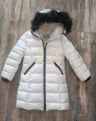 giubbotto lungo bimba 4/5 anni