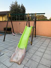 Altalena doppie e scivolo h250