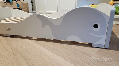 Lettino basso "Balena" per bambini