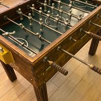 Calcetto balilla in legno vintage