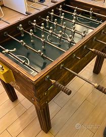 Calcetto balilla in legno vintage