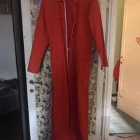 Tuta nuovissima Rossa Mario De Cecco Taglia 56