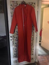 Tuta nuovissima Rossa Mario De Cecco Taglia 56
