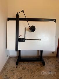 Tavolo da disegno con tecnigrafo zucor