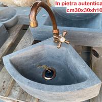 Mini lavandino lavabo in pietra 2