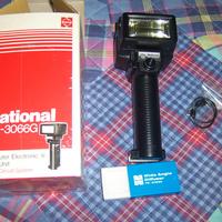 Flash National PE-3066G + accessori