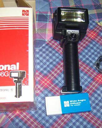 Flash National PE-3066G + accessori