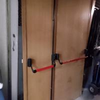 Porta insonorizzata a doppia anta