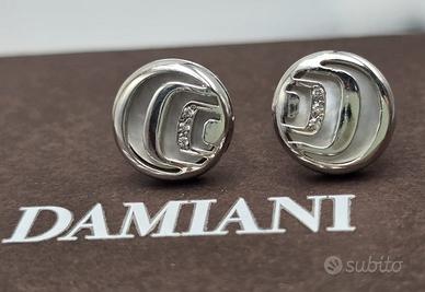 ORECCHINI DAMIANI ARGENTO DIAMANTI