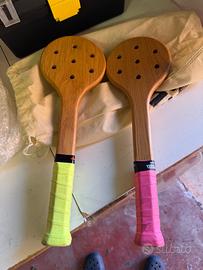 Coppia di Racchette Padel Wood – per Maestri padel