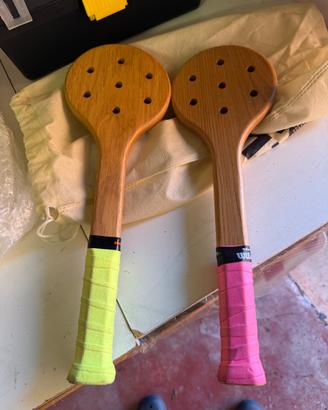 Coppia di Racchette Padel Wood – per Maestri padel