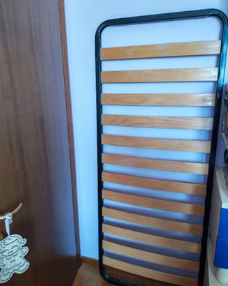 Letto singolo doghe