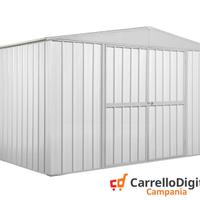 Box in lamiera di Acciaio 360x260cm 9mq bianco