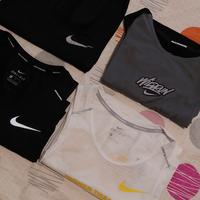 CANOTTE NIKE DRY FIT RISE 365 running, palestra ec