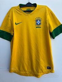 Maglia Nike Brasile Home 2012/13 Versione Authenti