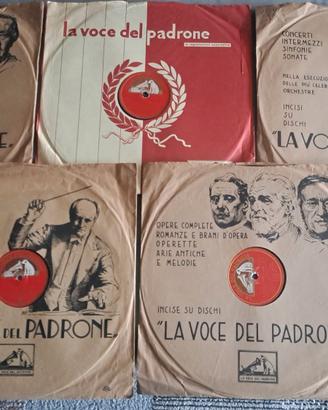 5 dischi 78 giri - Walzer, Chopin, A. Rubinstein