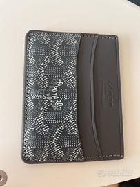 Portacarte Goyard Grigio