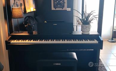 PIANOFORTE DIGITALE YAMAHA - Panca - Cuffie