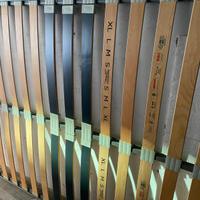 Rete a doghe matrimoniale con reg. peso 2 mt 5 cm