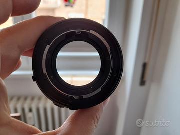 Minolta MD 50 1.4 con adattatore Sony