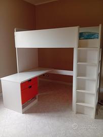 Letto a soppalco Smaståd Ikea